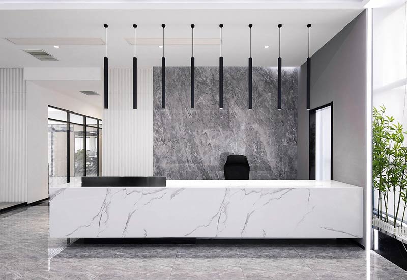 360平米鄭州辦公室設(shè)計(jì)施工效果圖